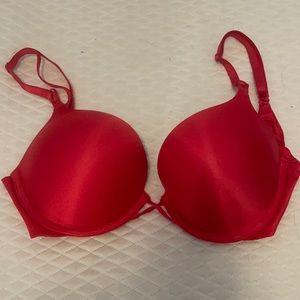 Bright Red VS Bombshell Bra